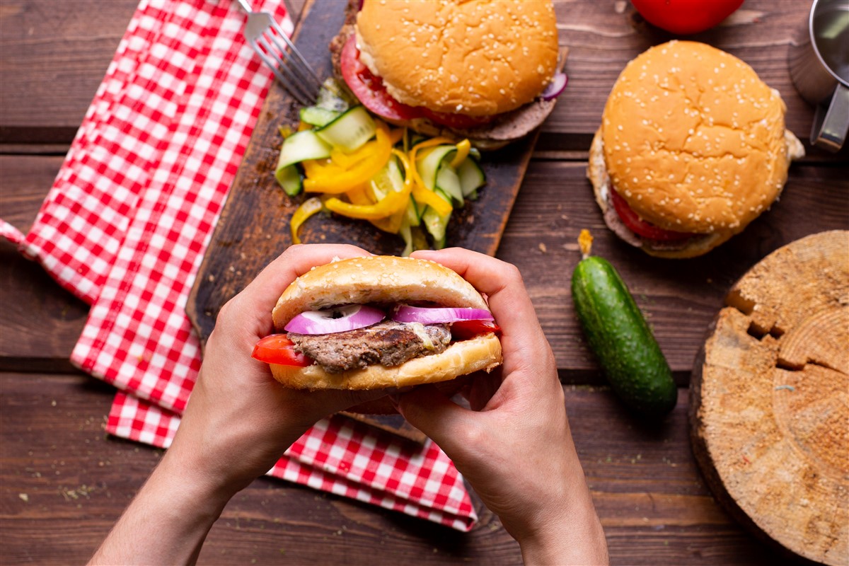 burger raclette montagnard pour un dîner