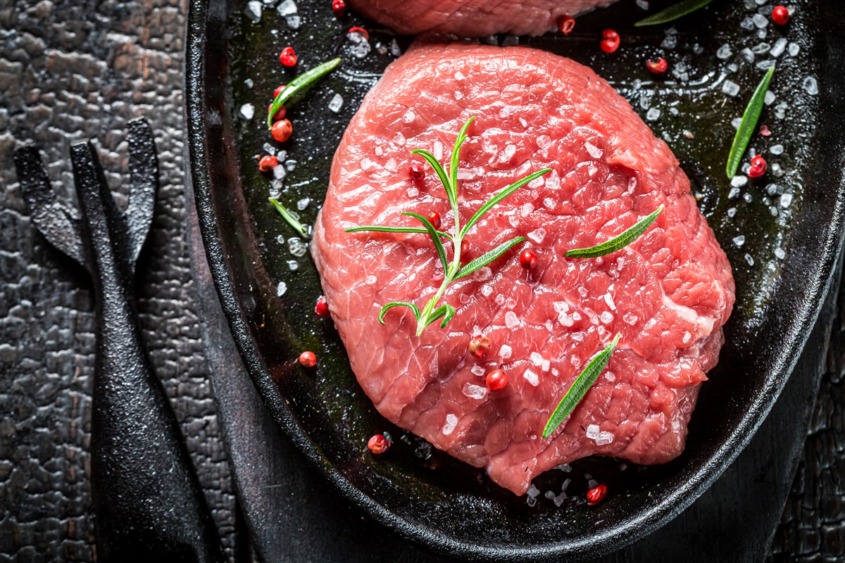 cuisson spécifiques de la viande rouge