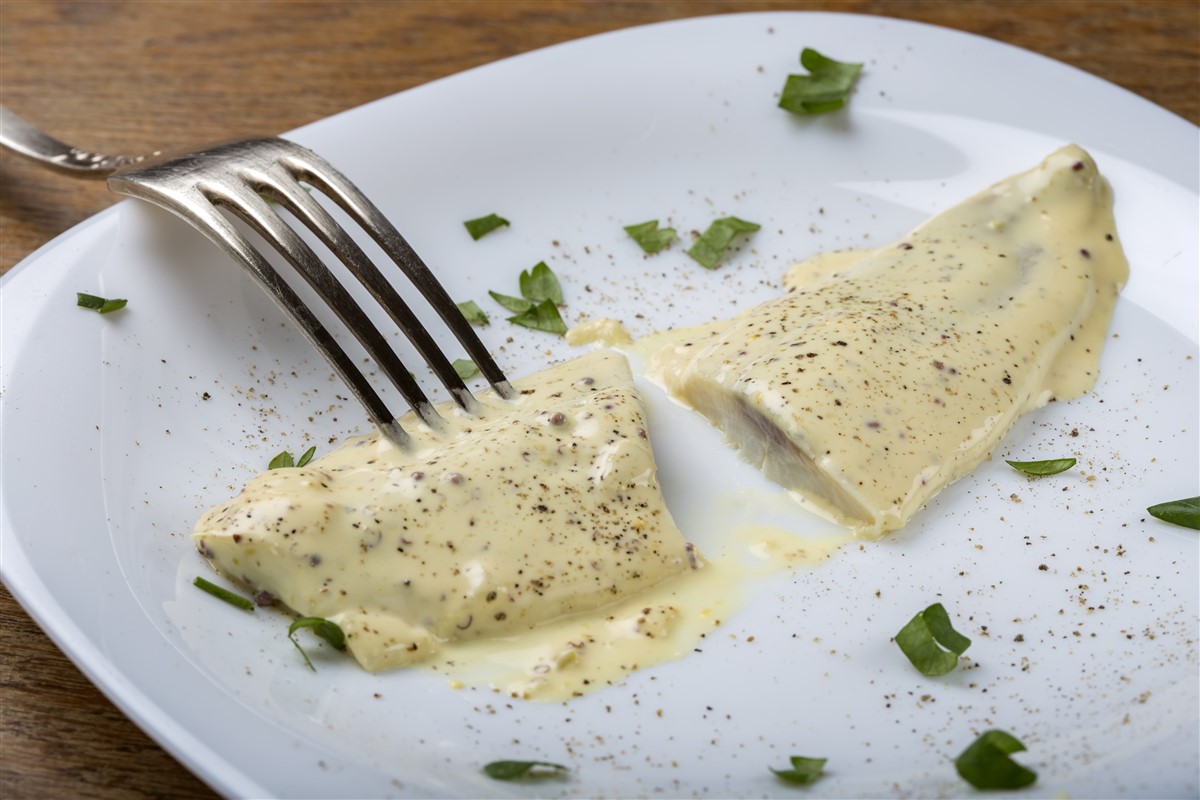 filets de maquereaux en sauce moutarde