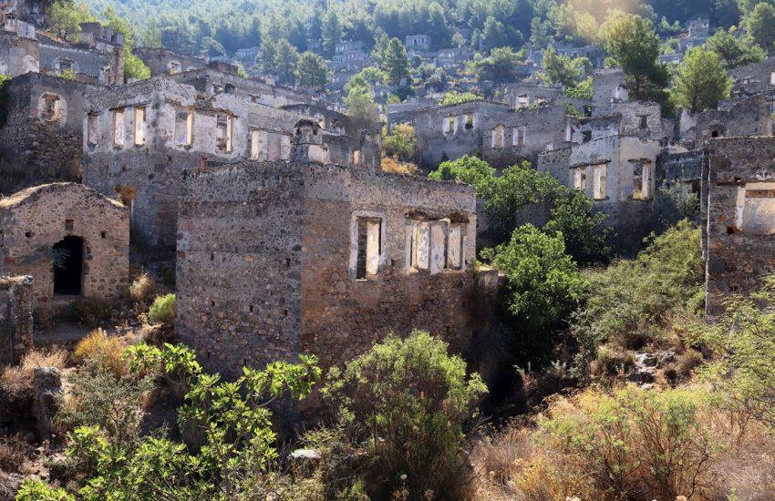 histoire d'une ville fantôme préservée