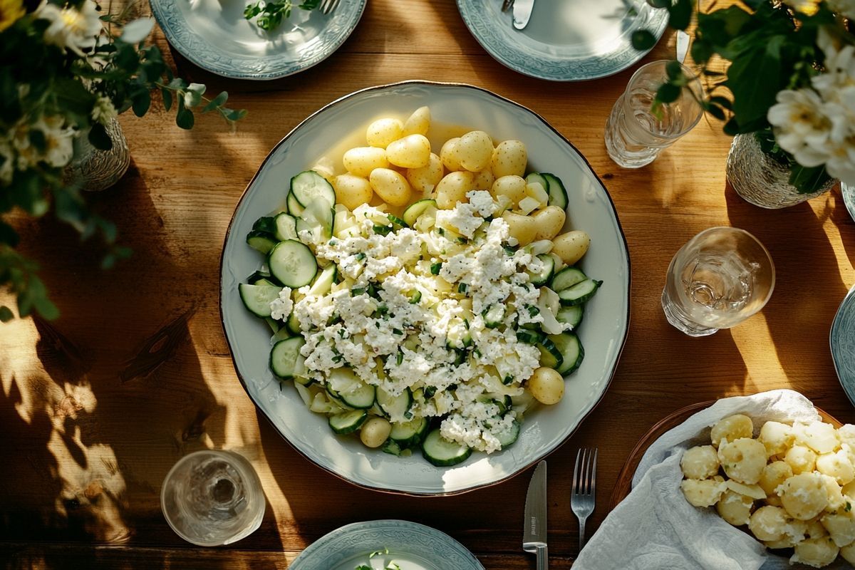 Salade de pommes de terre : un classique revisité