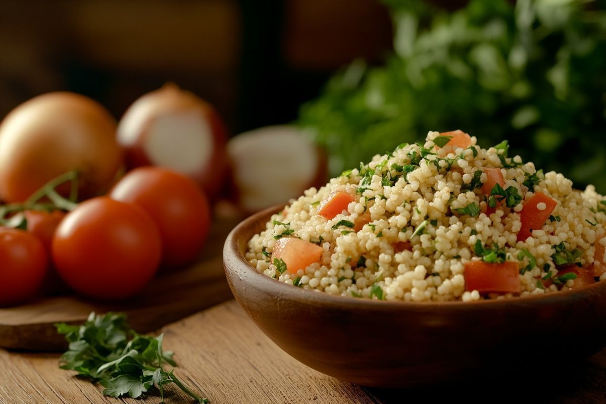 Taboulé libanais : une explosion de couleurs et de saveurs