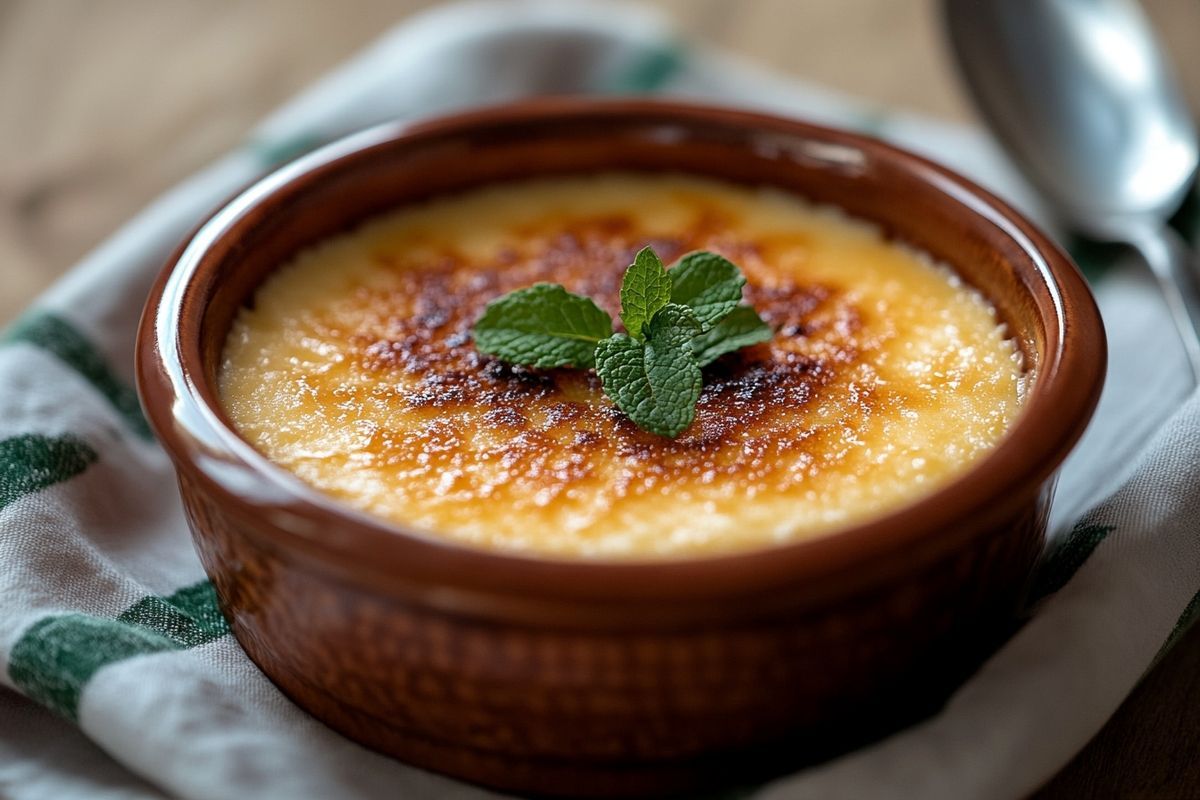 Éveillez vos papilles avec cette recette : crème catalane au caramel léger