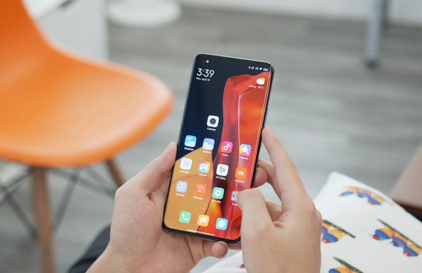 fond écran carrousel sur Redmi