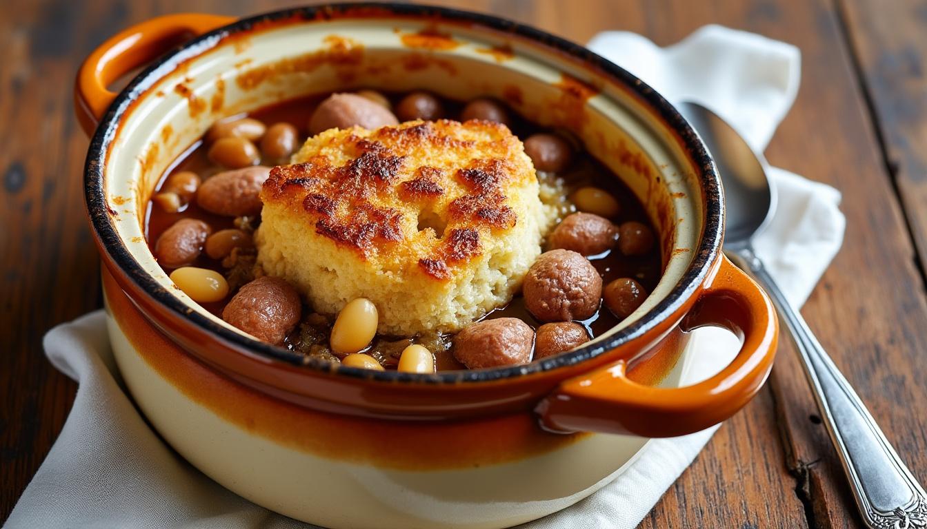 découvrez le véritable cassoulet de castelnaudary, une spécialité gastronomique française. commandez en ligne et savourez cette délicieuse tradition culinaire directement chez vous. une expérience gustative unique à portée de clic !
