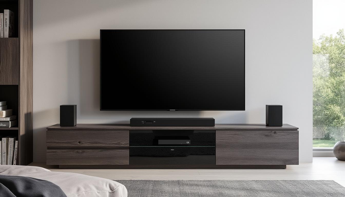 découvrez comment choisir le meilleur meuble tv avec enceintes intégrées pour votre ipod ou iphone. trouvez le mobilier alliant esthétique, fonctionnalité et qualité sonore, afin de sublimer votre expérience audiovisuelle.