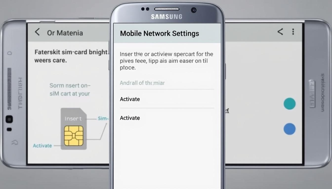découvrez notre guide simple et pratique pour insérer une carte sim dans votre téléphone samsung sans aucune difficulté. suivez nos étapes claires pour profiter rapidement de toutes les fonctionnalités de votre appareil.