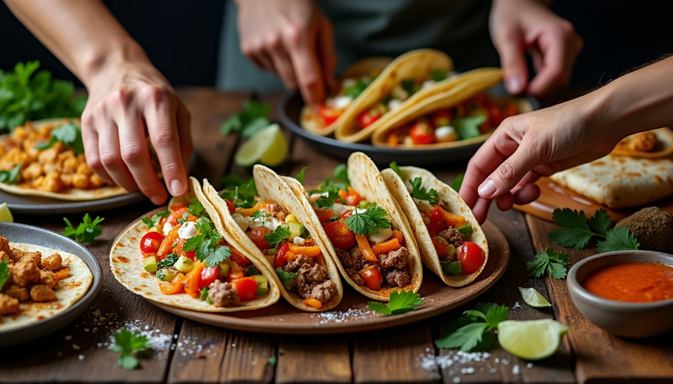 découvrez nos délicieuses recettes de tortilla à la friteuse à air qui éveilleront vos papilles. savourez des plats sains et croustillants, parfaits pour toutes les occasions. profitez d'une expérience culinaire unique avec des saveurs irrésistibles !