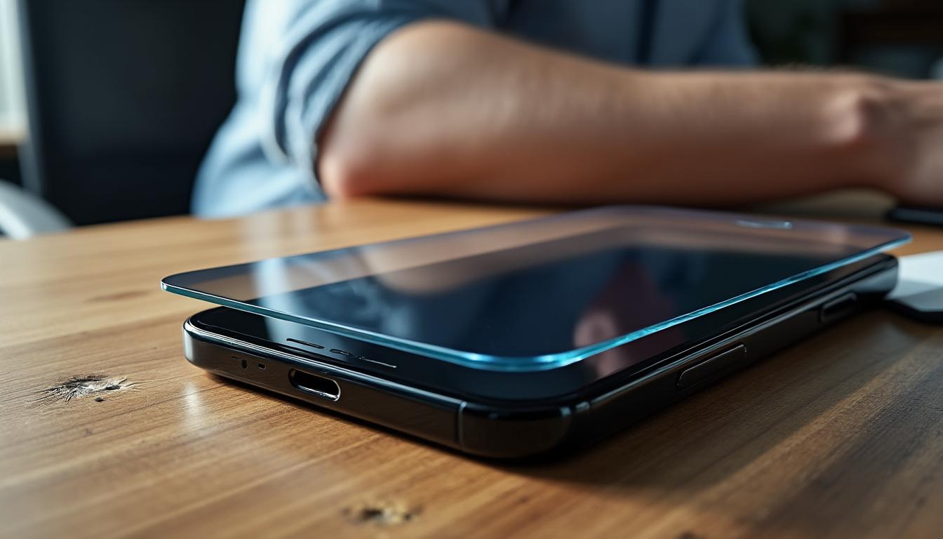 découvrez le design élégant du protège-écran ultraglass privacy de belkin pour iphone 12 : protection optimale, confidentialité renforcée et style raffiné pour votre smartphone.
