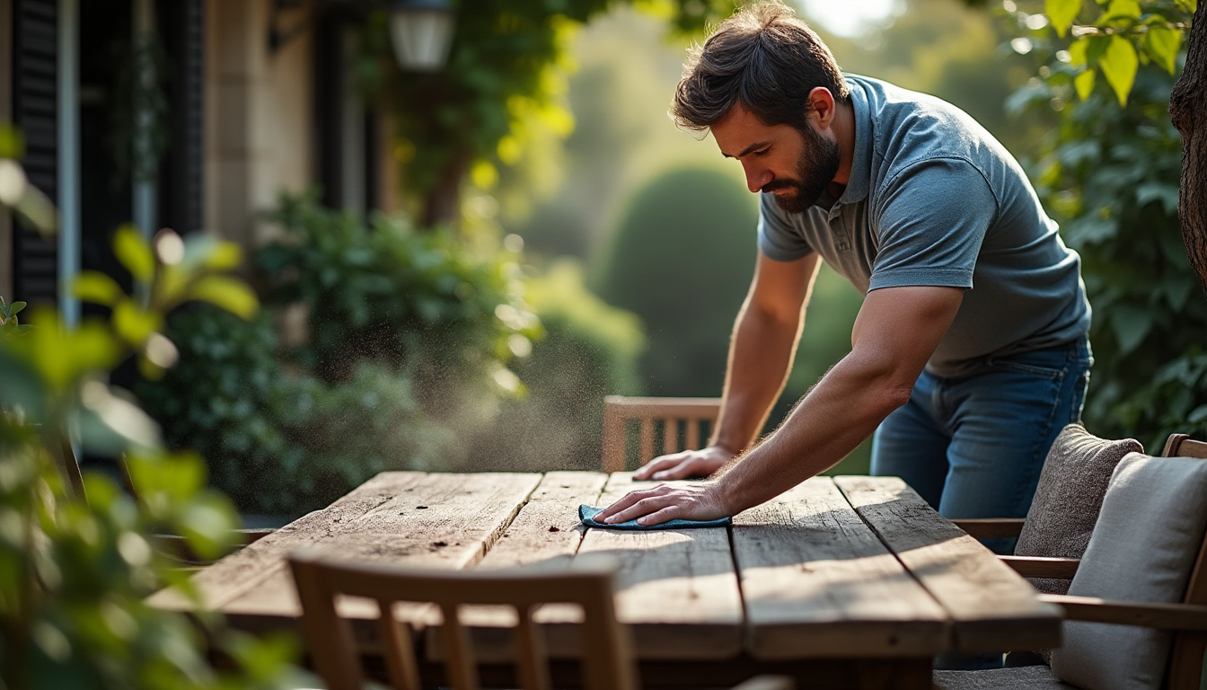 découvrez nos meilleures astuces pour dépoussiérer efficacement votre mobilier de jardin et protéger vos meubles des intempéries afin de prolonger leur durée de vie et préserver leur éclat.