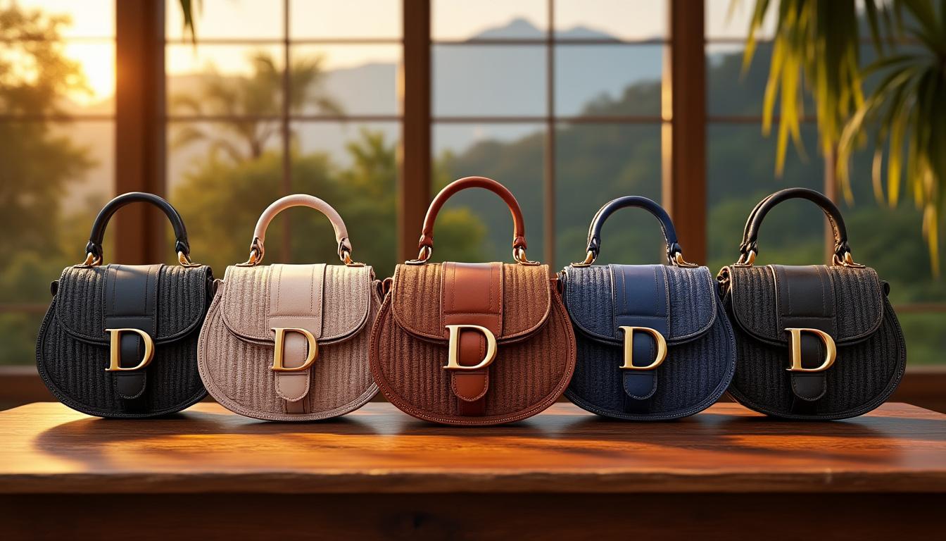 découvrez les principales variantes du célèbre saddle bag de dior. un guide essentiel pour toutes les collectionneuses, afin de reconnaître et choisir les modèles iconiques de chaque collection.