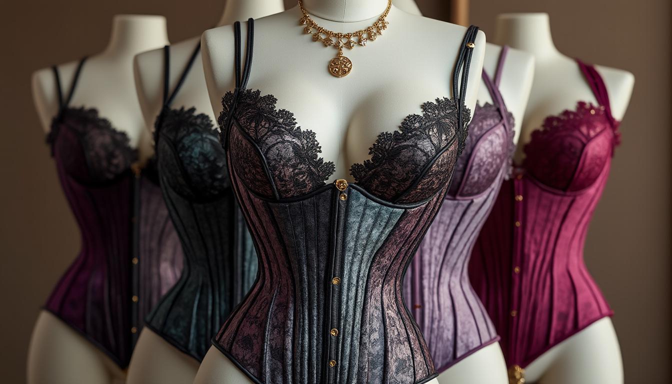 découvrez les pièces d'antinéa, la corseterie haut de gamme spécialisée dans les grandes tailles : élégance, confort et raffinement pour toutes les silhouettes.