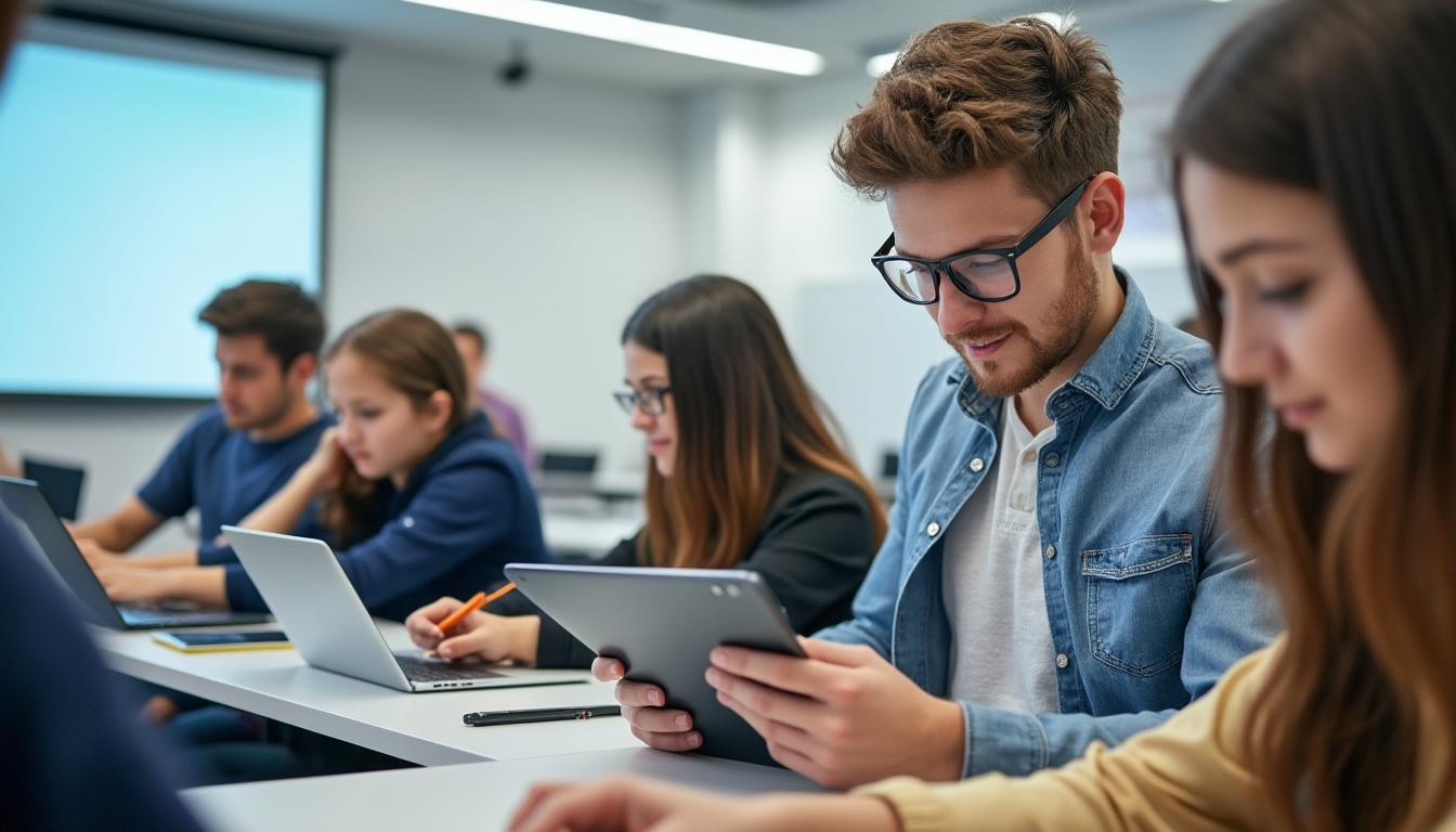 découvrez comment la formation en anglais avec une intelligence artificielle révolutionne l'éducation traditionnelle en offrant un apprentissage personnalisé, interactif et accessible à tous.