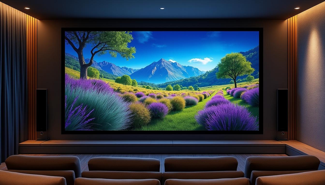 Comment maximiser la qualité d’image de votre écran de projection 4K