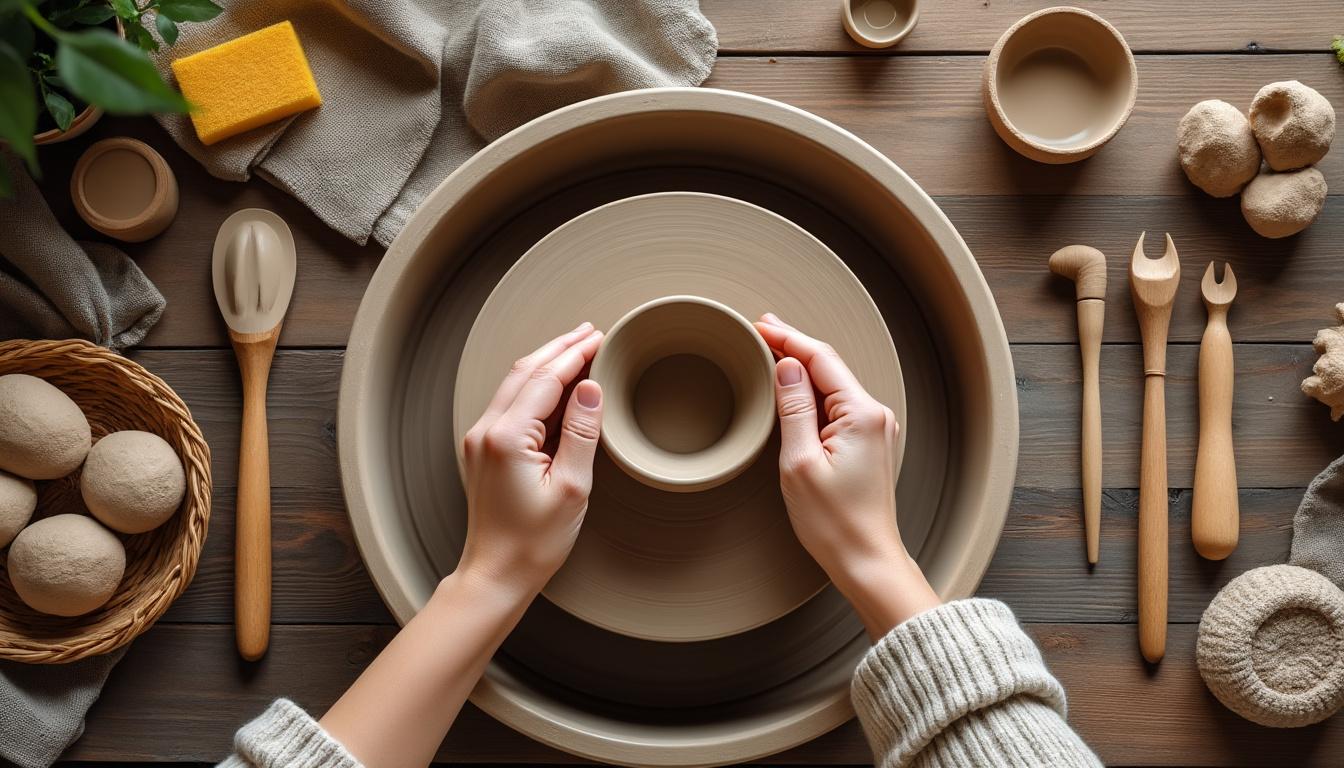 Kits poterie débutant : votre guide pour débuter facilement