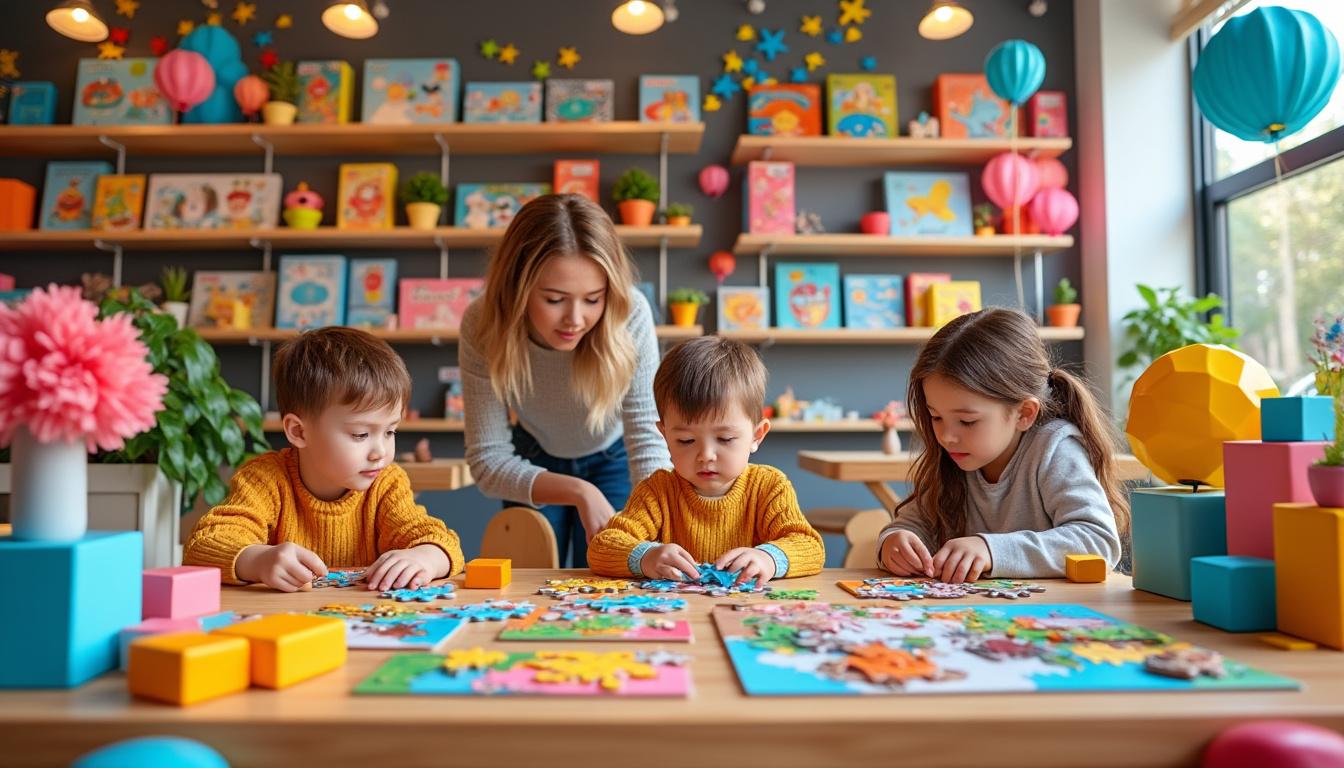 Les meilleures suggestions de jeux dans une boutique de puzzle 3D pour enfants