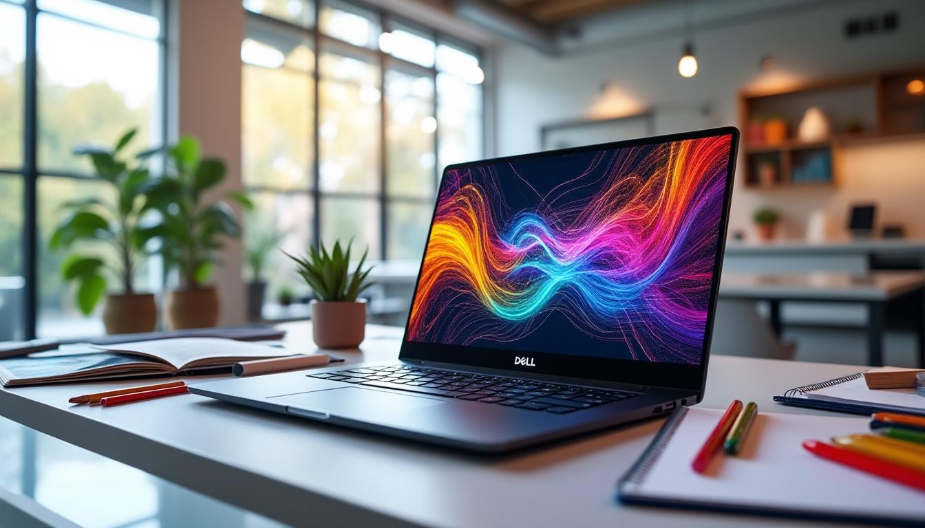 Maximisez votre créativité avec l’ordinateur portable Dell 15 pouces Full HD