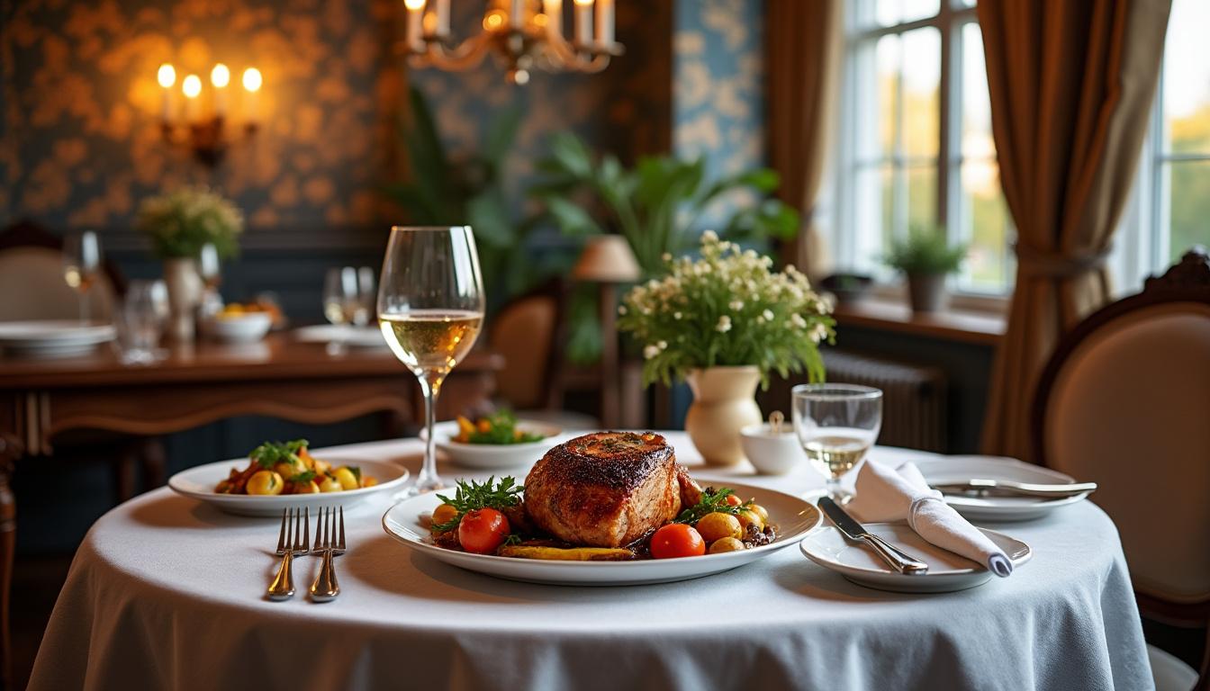 découvrez une recette gourmande d’aiguillettes de canard accompagnées d'une sauce onctueuse au foie gras, idéale pour vos repas raffinés et faciles à préparer.