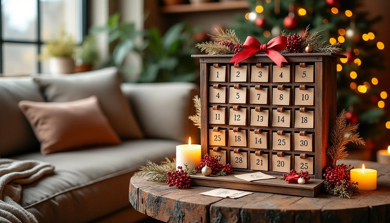 découvrez les meilleures idées pour personnaliser votre calendrier de l'avent original, spécialement conçu pour surprendre et ravir les femmes avec des surprises uniques chaque jour.