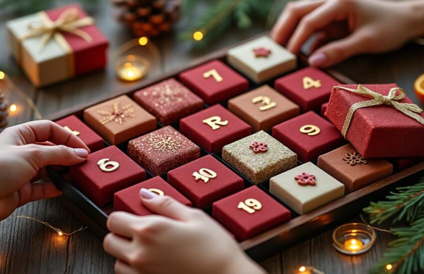 découvrez nos meilleures idées pour personnaliser votre calendrier de l'avent original et unique, spécialement conçu pour surprendre et ravir les femmes.