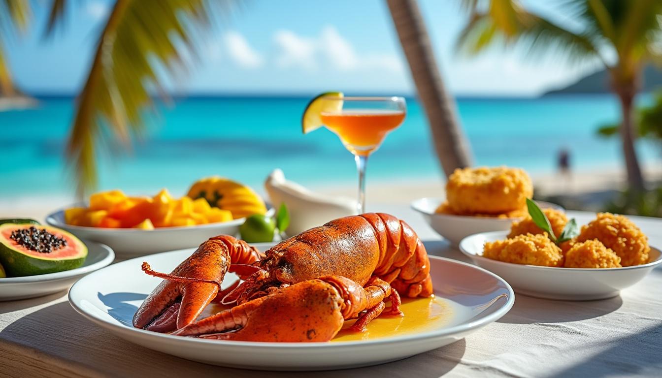 Gastronomie locale : quoi déguster pendant votre voyage à Saint-Barthélemy
