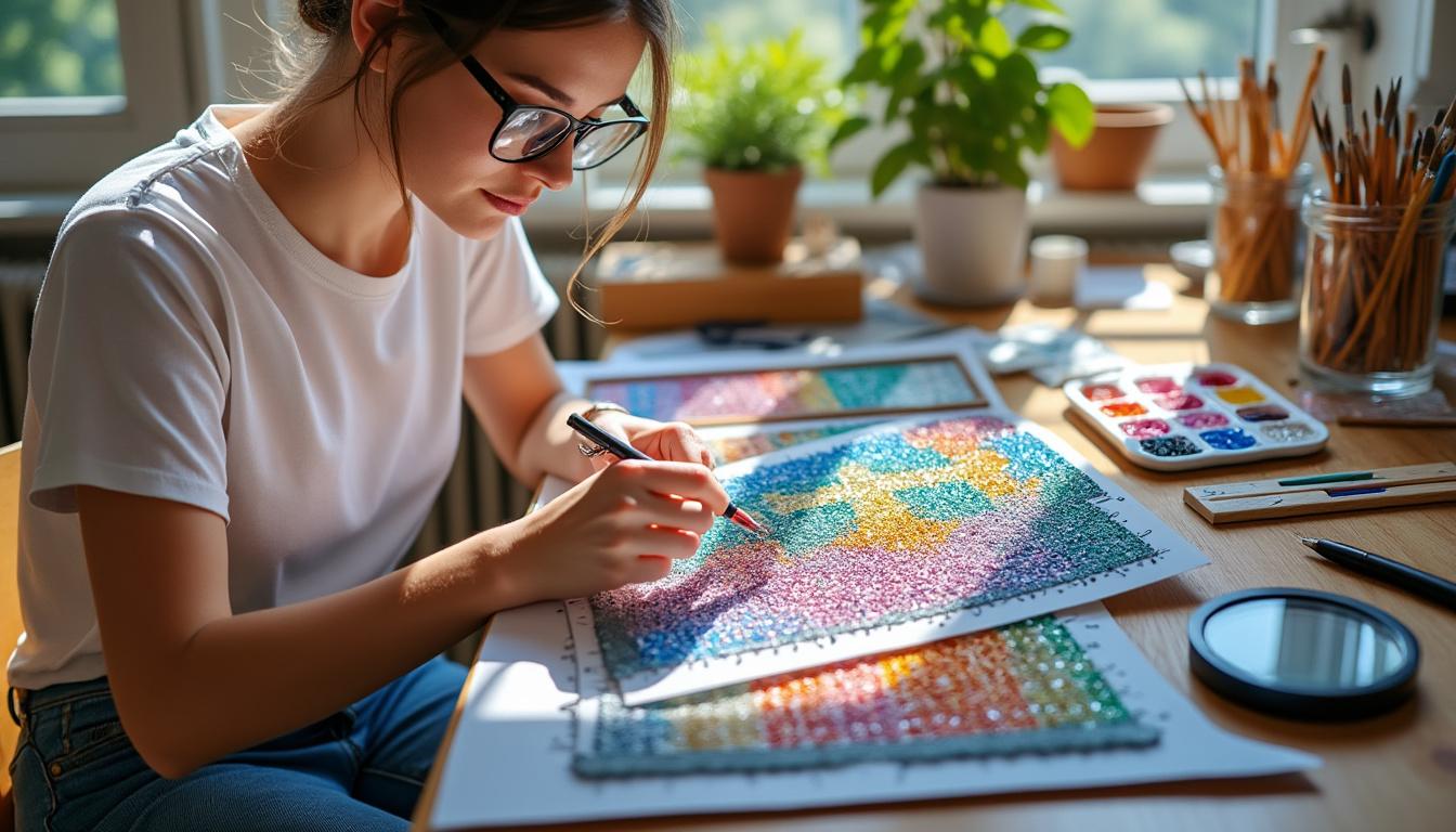 découvrez les avantages des broderies diamant par rapport aux techniques de broderie traditionnelles : plus de brillance, de précision et une expérience créative unique pour sublimer vos créations.