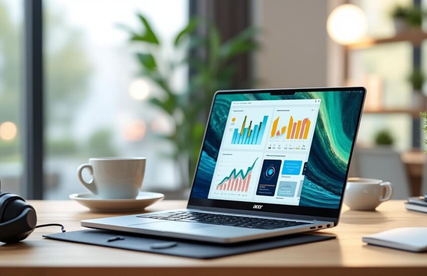 découvrez le pc portable acer léger alliant performance optimale et portabilité idéale, parfait pour travailler et se divertir en déplacement.