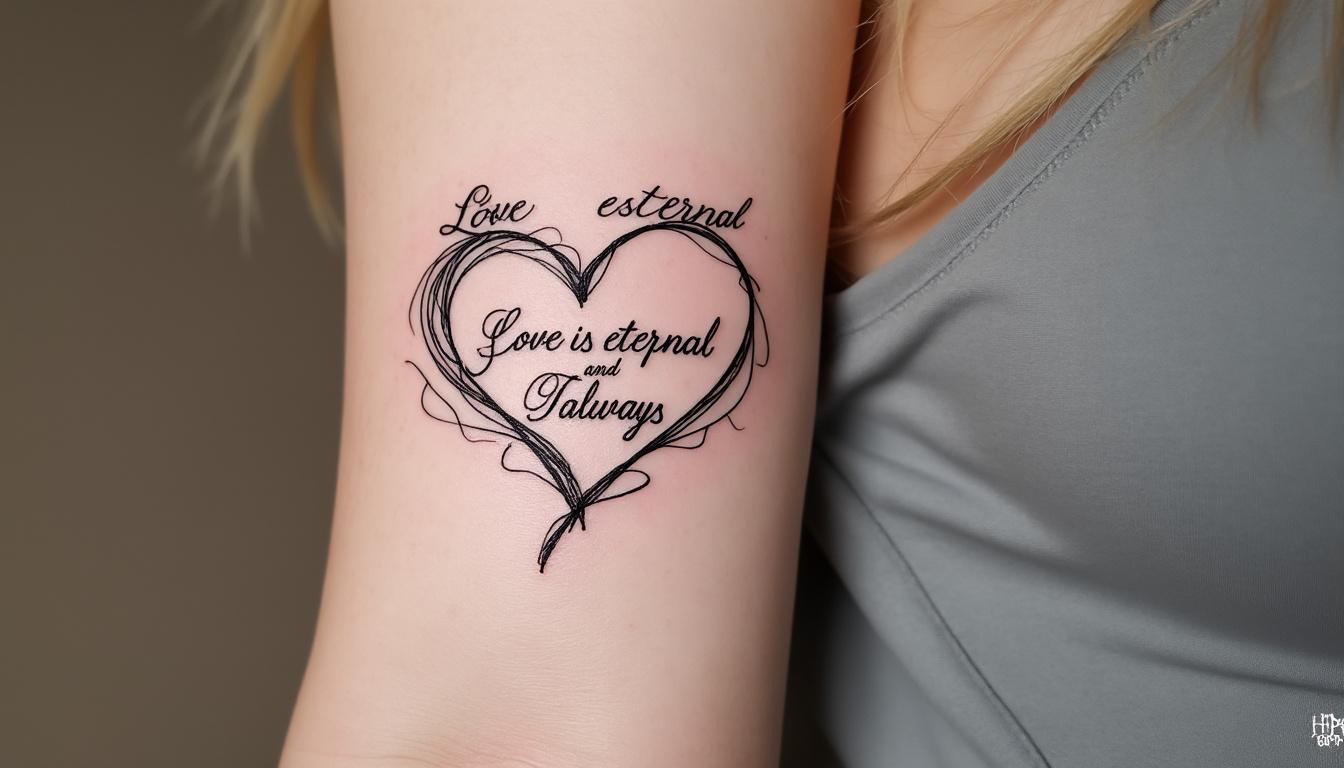 découvrez des témoignages émouvants de personnes ayant choisi une phrase d'amour comme tatouage, et laissez-vous inspirer par leurs histoires et leurs motivations.