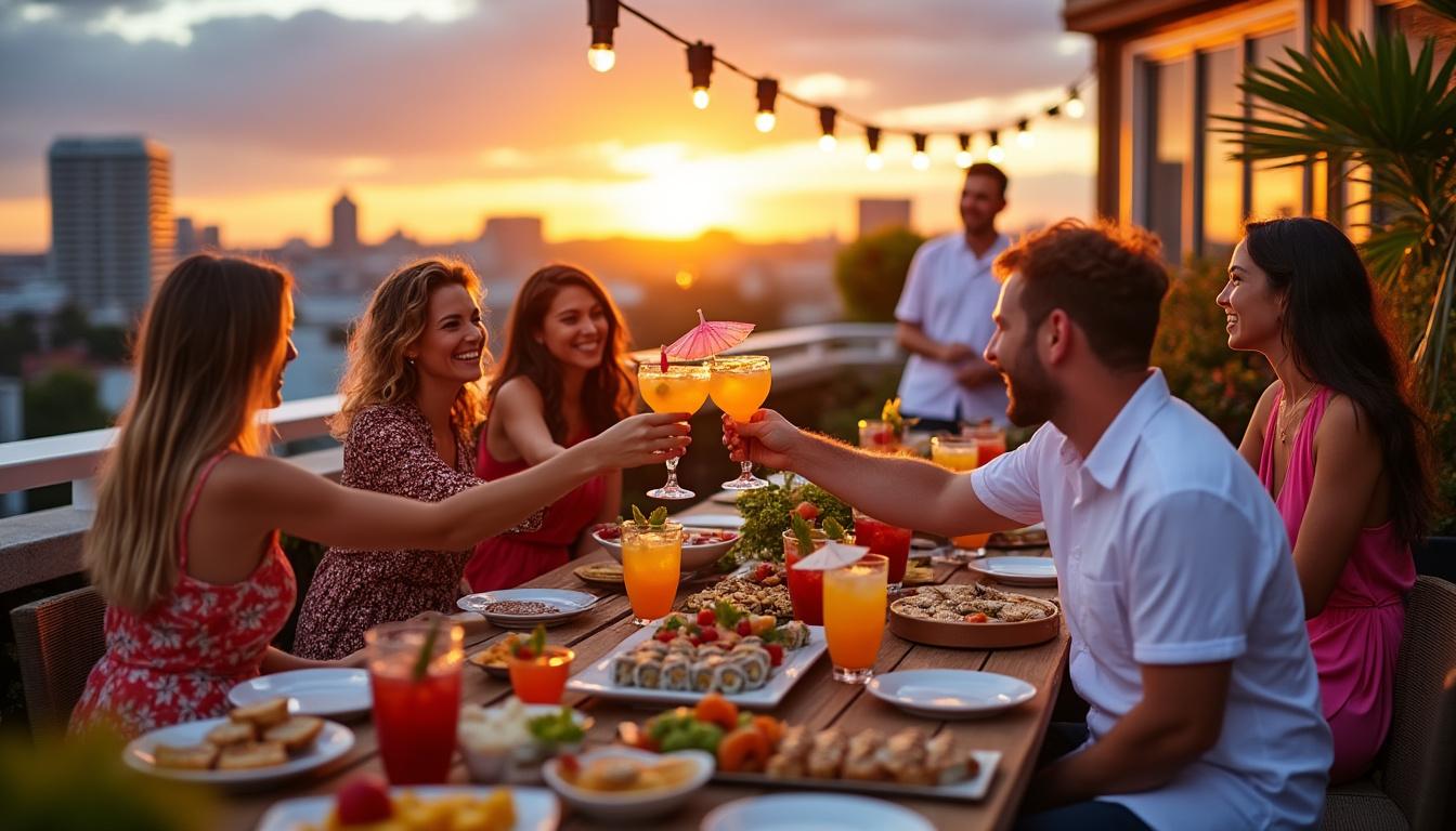 découvrez pourquoi organiser une soirée cocktail en terrasse est l'option idéale pour vos événements d'été : ambiance conviviale, cadre agréable et moments inoubliables garantis.