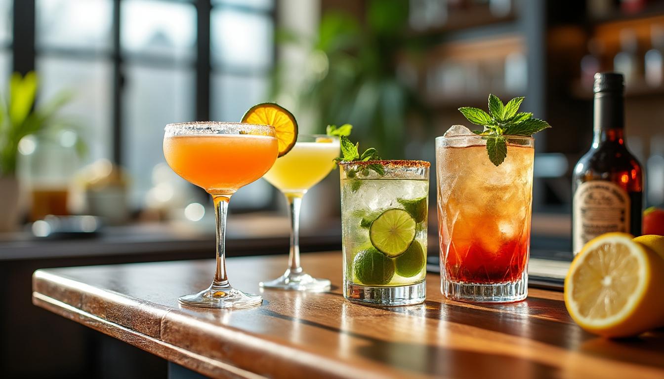 découvrez 10 recettes de cocktails maison faciles et originales pour épater vos invités lors de vos soirées. transformez votre bar à la maison en véritable lieu de fête !