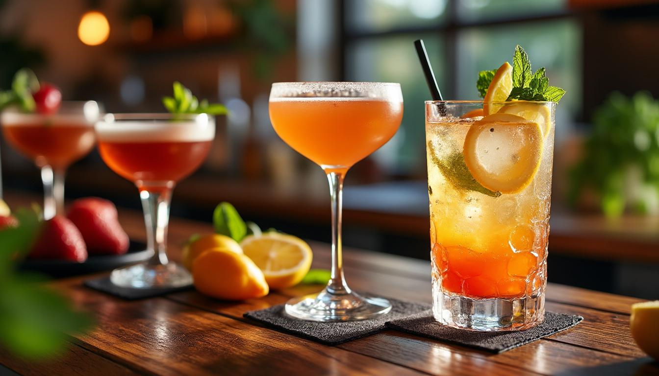 découvrez 10 recettes de cocktails maison faciles et originales pour épater vos invités lors de vos soirées.