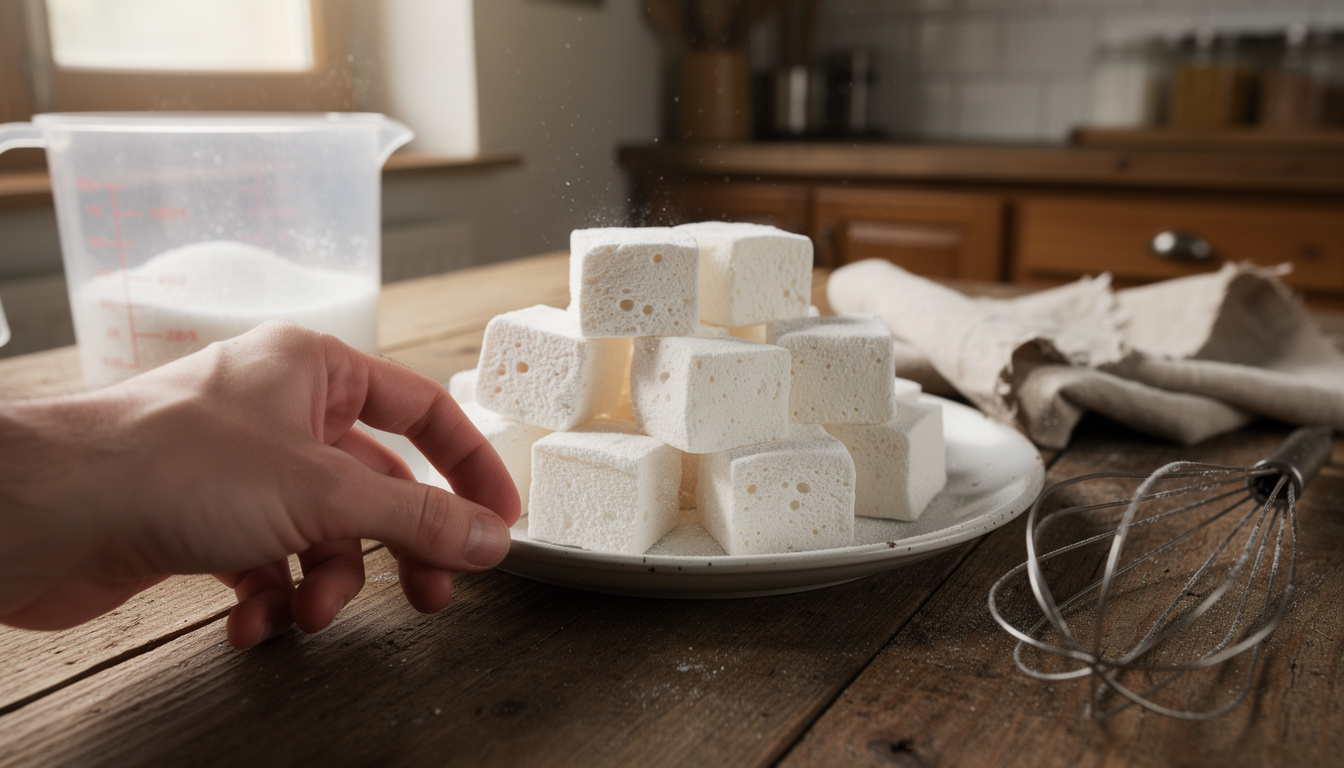 découvrez la recette gourmande de la guimauve de cyril lignac, pour retrouver le goût sucré et fondant de votre enfance dans chaque bouchée.