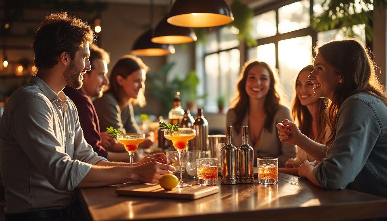 découvrez nos astuces pour réussir des cocktails créatifs et savoureux lors de vos soirées entre amis grâce à la mixologie maison.