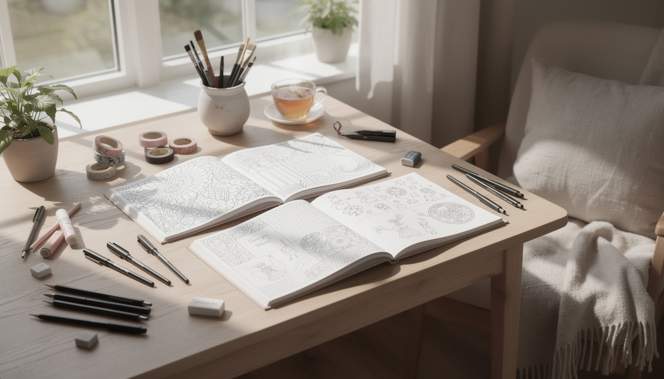 découvrez pourquoi l'anti-coloriage devient la tendance incontournable dans les loisirs créatifs, une nouvelle approche apaisante et originale pour libérer votre créativité.