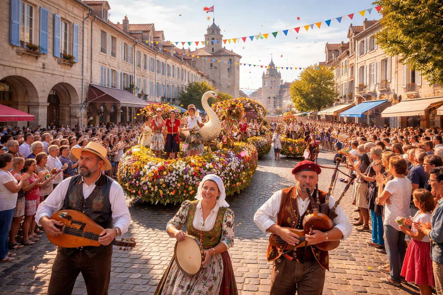 découvrez la cavalcade festive de la rochelle en poitou-charentes, un événement coloré et joyeux pour toute la famille, célébrant traditions et animations dans une ambiance conviviale.