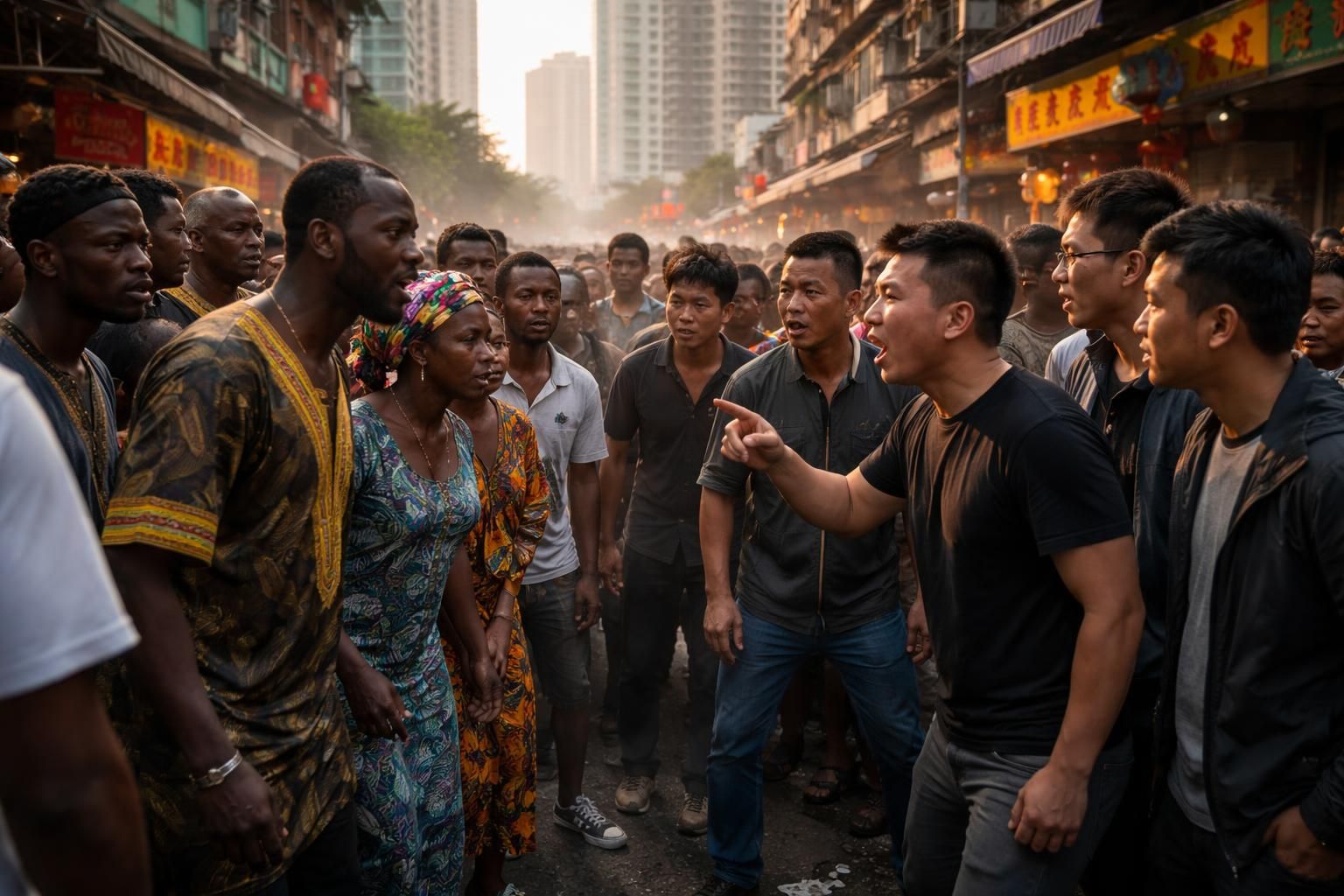 analyse des conflits et tensions à chocolate city, quartier africain en chine, explorant les dynamiques sociales et culturelles au sein de cette enclave unique.