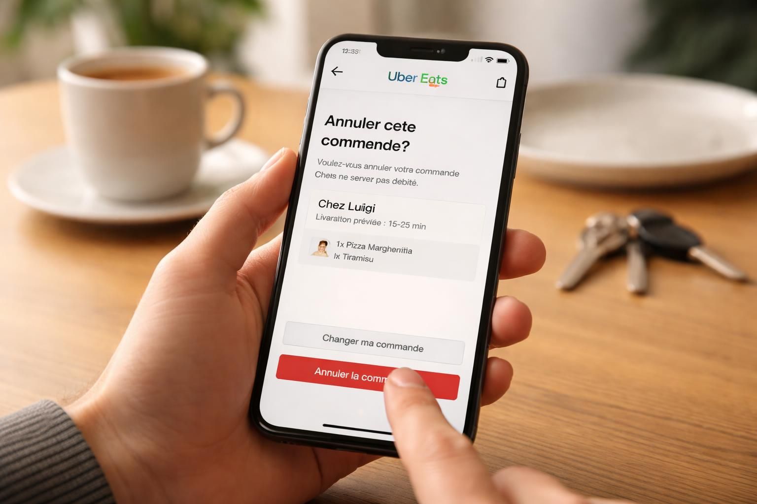 apprenez étape par étape comment annuler facilement une commande uber eats sans tracas et éviter les frais.