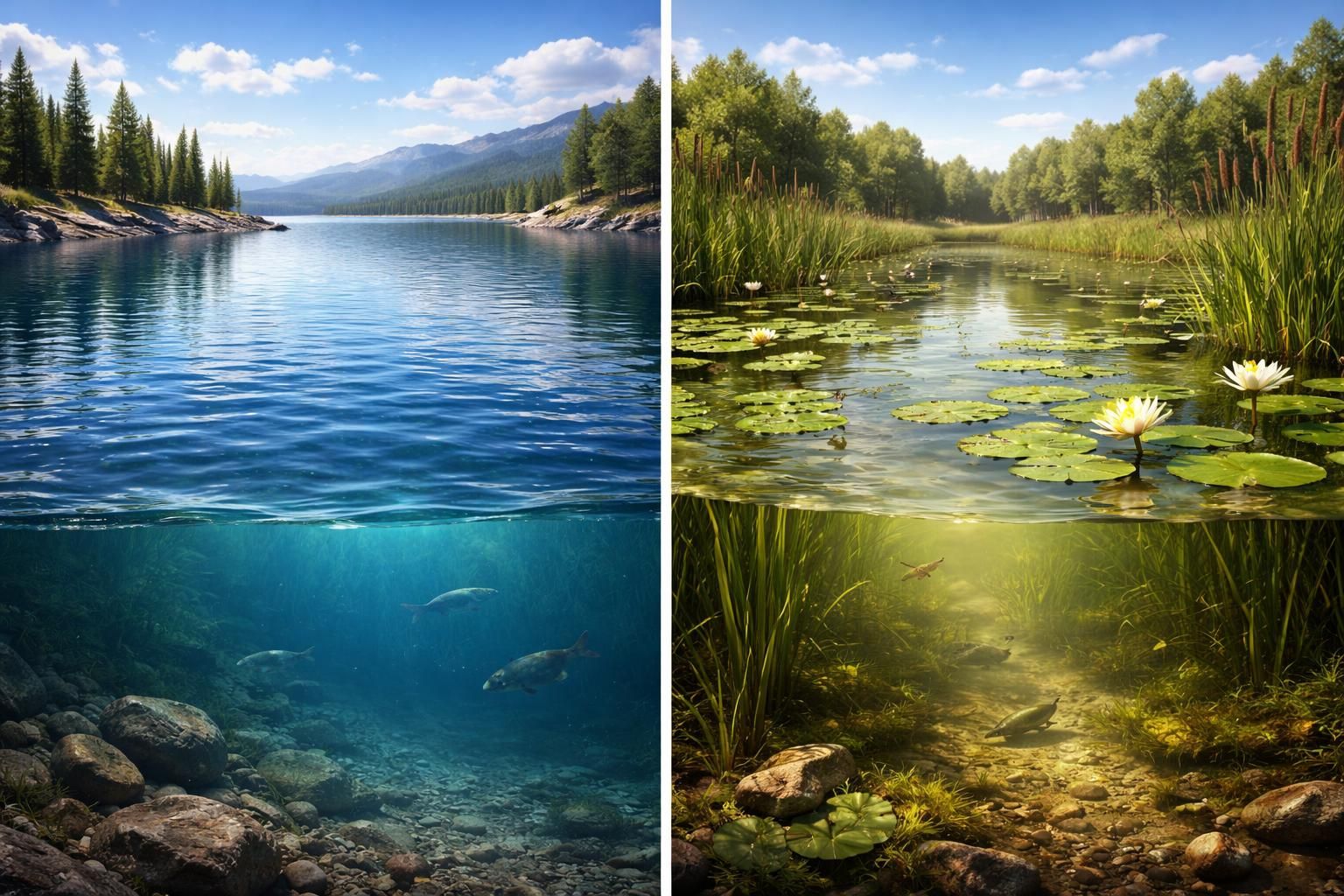 découvrez les principales différences entre un lac et un étang, en explorant comment leurs caractéristiques hydrologiques varient et influencent leur écosystème.