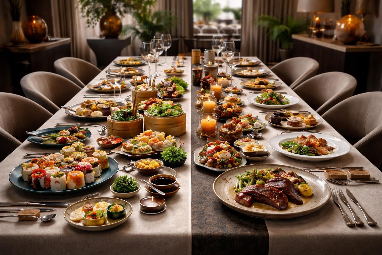 découvrez le restaurant double, un voyage culinaire exceptionnel où des saveurs uniques et raffinées éveillent vos papilles dans une ambiance conviviale.