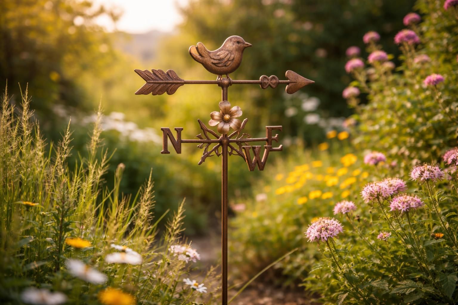 Girouette de jardin pour embellir à petit prix