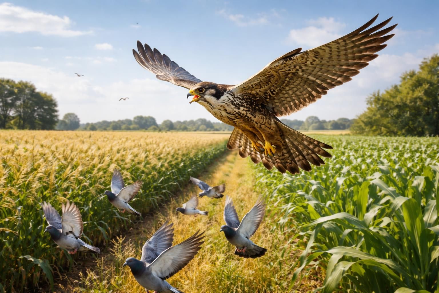 découvrez comment utiliser le cri du faucon pour éloigner les pigeons et protéger efficacement vos cultures grâce à des méthodes naturelles et éprouvées.
