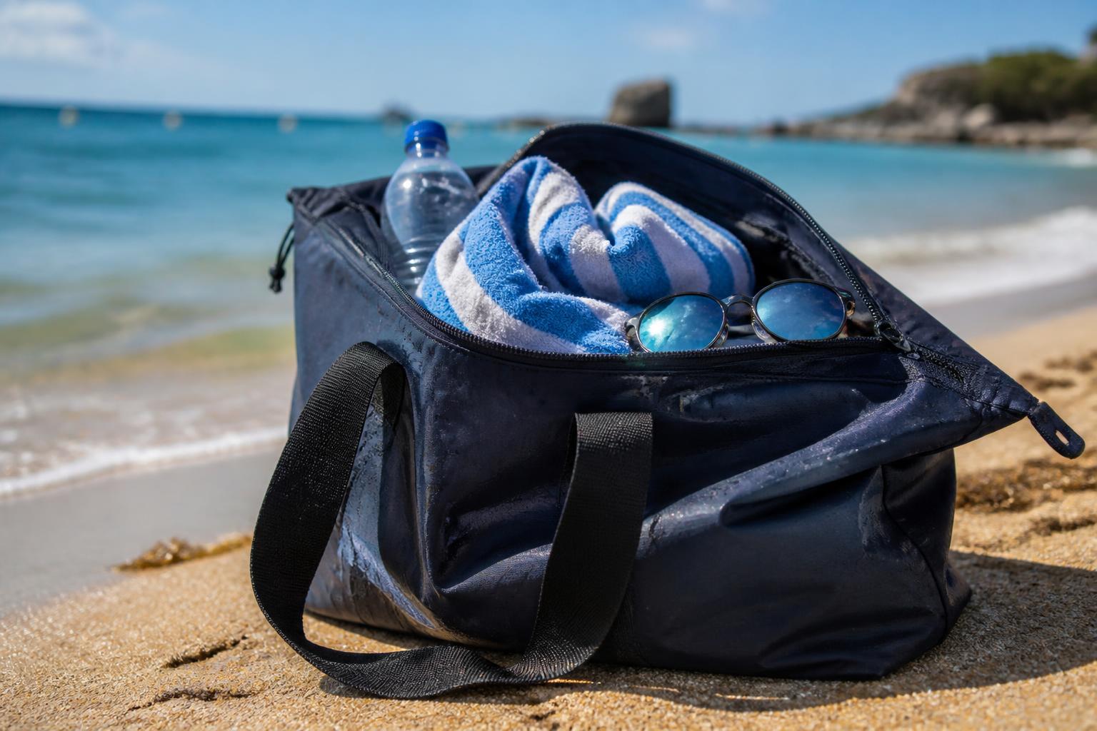 Pourquoi un sac cabas zippé imperméable est essentiel pour vos vacances à la plage