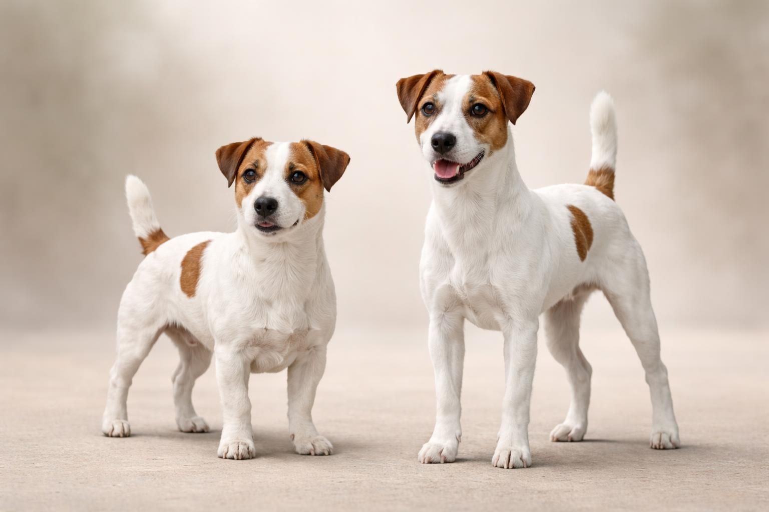 Comparaison précise entre jack russell et parson russell terrier