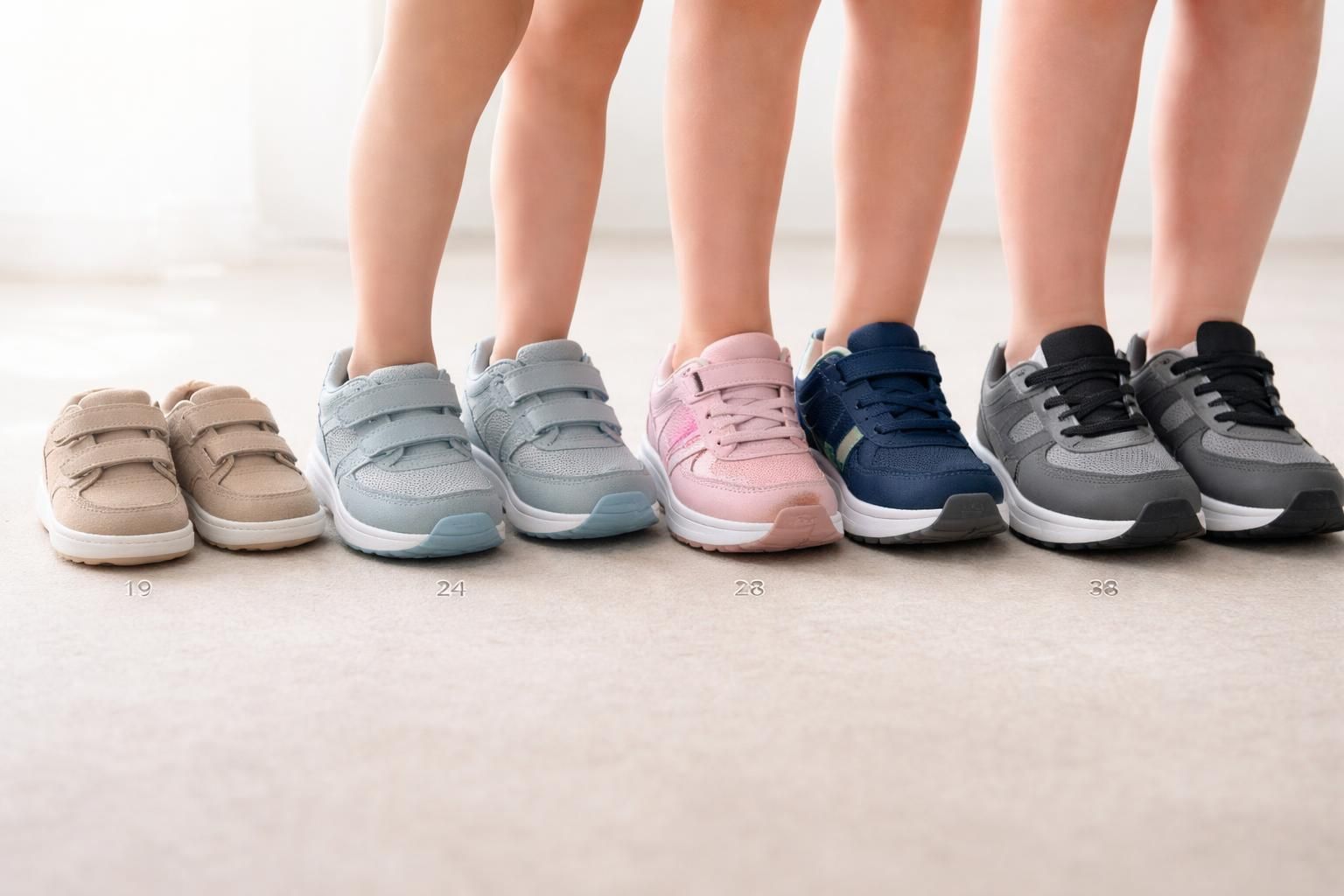 Croissance du pied : quelle pointure à quel âge pour les chaussures ?