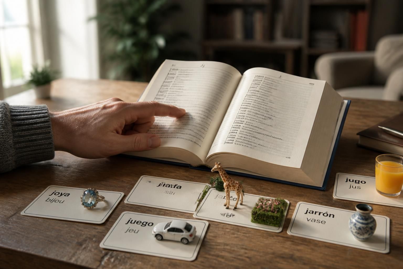 Découvrez la liste des mots en espagnol commençant par j et leurs significations