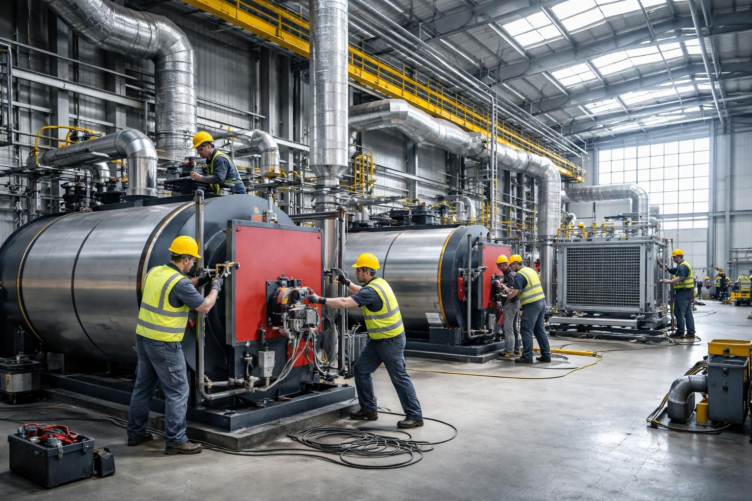 Guide ultime pour l&rsquo;installation d&rsquo;un chauffage industriel efficace