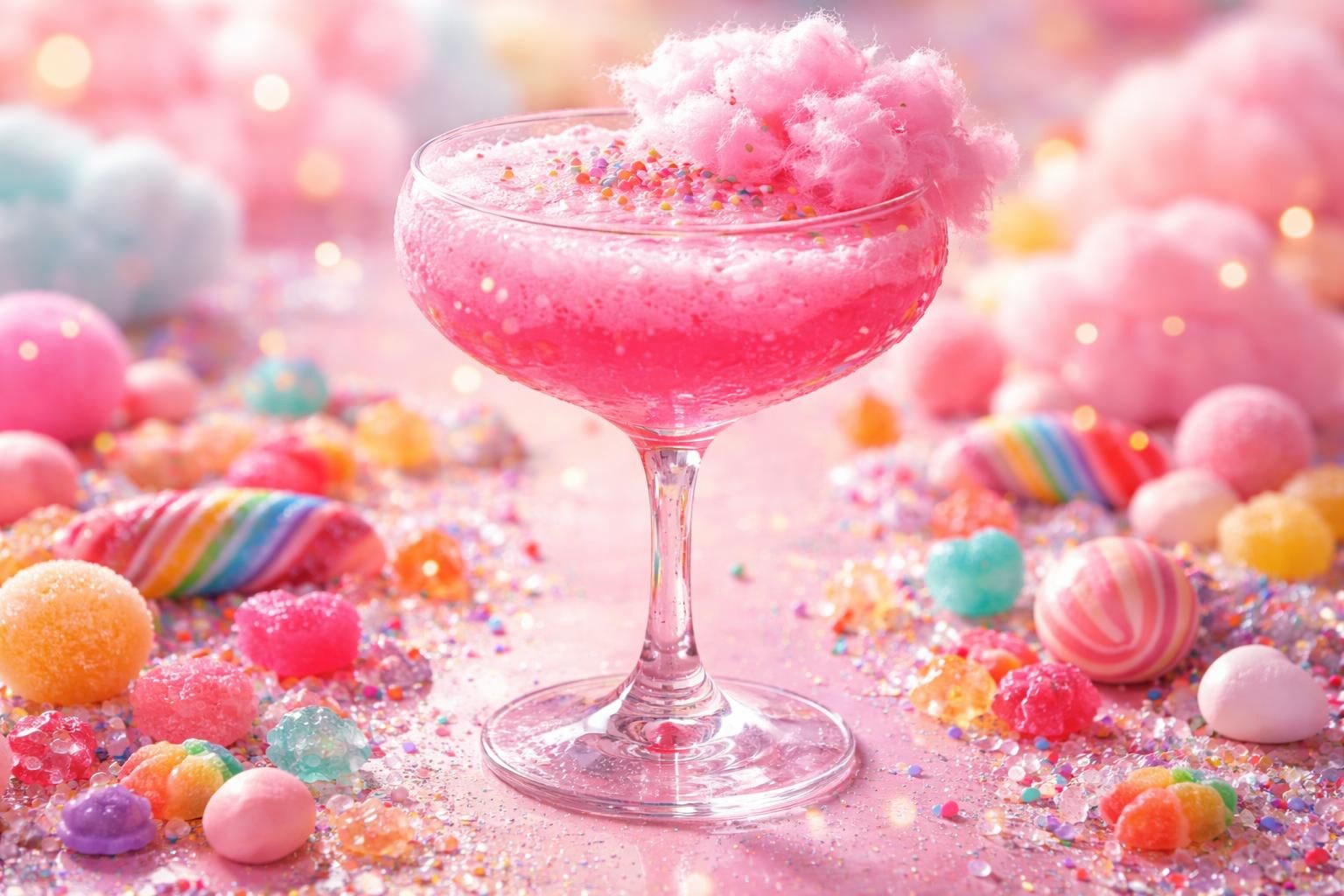 Le cocktail bonbon barbapapa : une explosion de saveurs dans votre verre