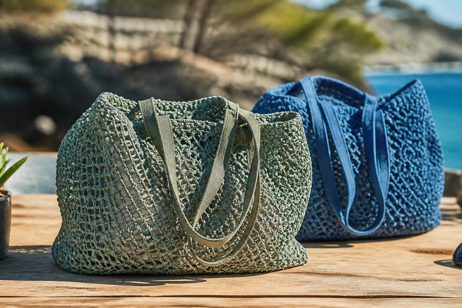 Les cabas en filet de pêche recyclé : une solution durable pour réduire vos déchets