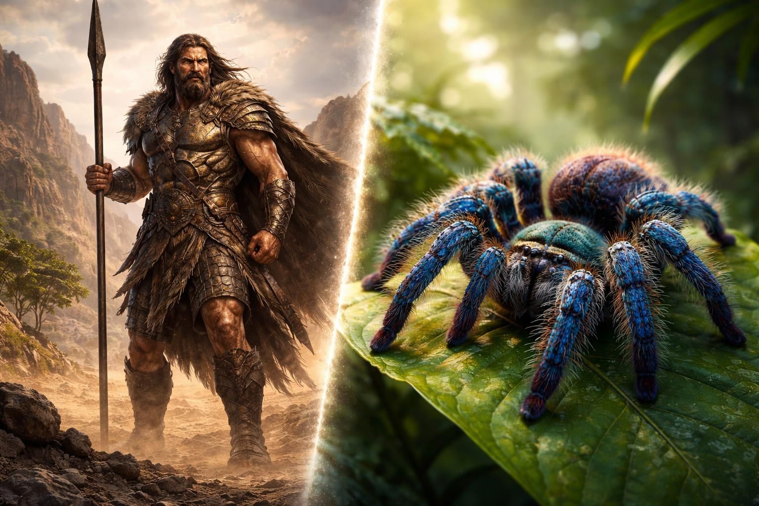 Les mythes et réalités autour de Goliath et la mygale bleue