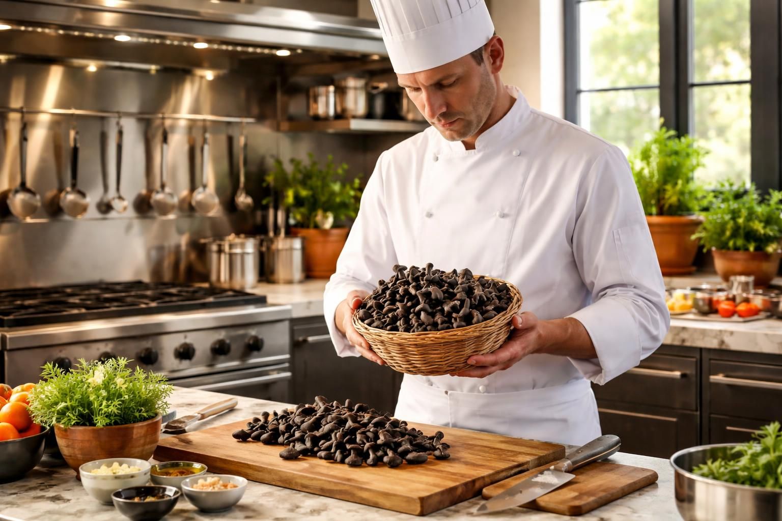 Les secrets de la cuisine : Comment préparer des trompettes de la mort comme un chef